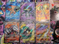 Pokemon TCG Lot of 6 NM Full Art Ultra Rare Cards From Scarlet And Violet Sets - Image 1
