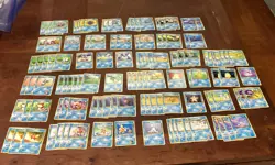 Lot Of 130 Pokemon Pocket Monsters ‘Water’ Cards - Image 3