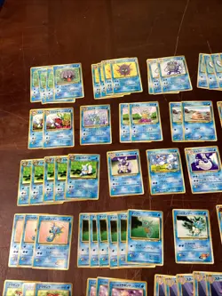Lot Of 130 Pokemon Pocket Monsters ‘Water’ Cards - Image 4