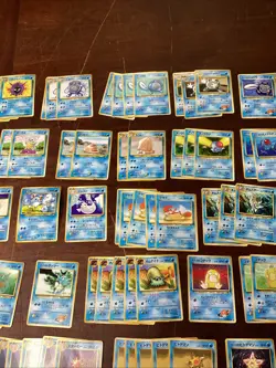 Lot Of 130 Pokemon Pocket Monsters ‘Water’ Cards - Image 5