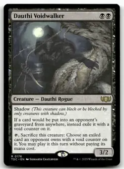 Dauthi Voidwalker #176 MTG Tarkir Dragonstorm TDC NM X1 - Image 1