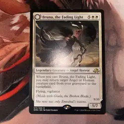 Magic MTG Eldritch Moon Bruna, the Fading Light / Brisela #015/205 TCG CCG LP - Image 2