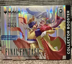 Magic The Gathering: Final Fantasy Collector Omega Booster Pack - Factory Sealed - Image 1