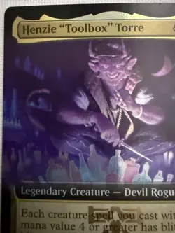 Henzie “Toolbox” Torre (Extended Art Foil) - Commander: New Capenna (Mythic) MTG - Image 3