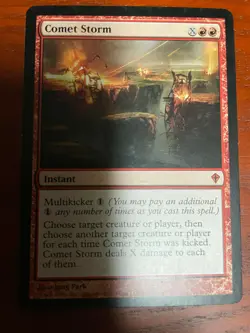 MTG Comet Storm SINGLE USED EXCELLENT CONDITION SEE PHOTOS - Image 1