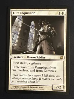 1x Elite Inquisitor (13) Innistrad LP MTG Magic the Gathering x1 MKE - Image 1