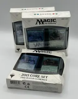 New MTG 2015 Core Set Fate & Fury 2-Player Clash Pack Sealed - Image 2