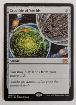 Crucible of Worlds Double Masters 2022 Regular, NM - MTG - Image 1
