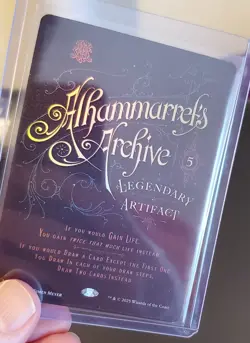 Alhammarret's Archive FOIL Secret Lair An Encyclopedia of Magic the Gathering - Image 1