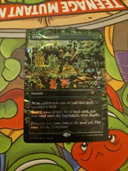 Crop Rotation Halo Foil Encyclopedia Secret Lair Magic The Gathering - Image 1