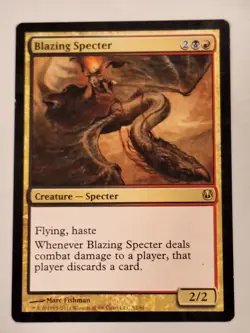 Blazing Specter - Duel Decks: Ajani vs Nicol Bolas Magic the Gathering MTG Nice! - Image 1