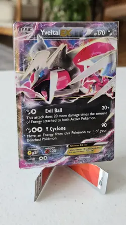 Pokemon TCG Yveltal EX Black Star Promo Card XY150 - Image 1