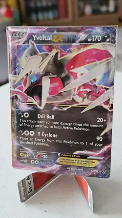 Pokemon TCG Yveltal EX Black Star Promo Card XY150 - Image 2