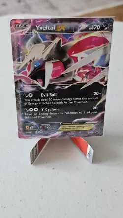 Pokemon TCG Yveltal EX Black Star Promo Card XY150 - Image 3