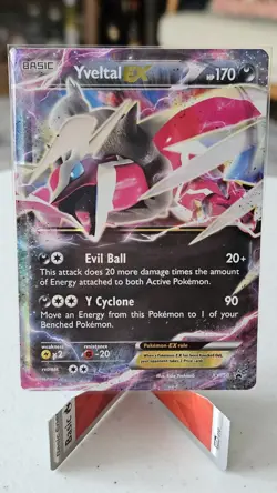 Pokemon TCG Yveltal EX Black Star Promo Card XY150 - Image 4
