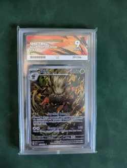 Shiftry 163/162 Pokemon Temporal Forces Illustration Rare ACE 9 Graded - Image 4
