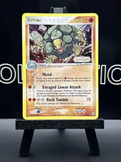 Pokemon Golem EX 6/92 Reverse Holofoil Rare Stamped Ex Legend Maker SWIRL LP - Image 2