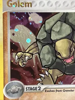 Pokemon Golem EX 6/92 Reverse Holofoil Rare Stamped Ex Legend Maker SWIRL LP - Image 5