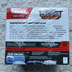 Pokemon Obsidian Flames Booster Box 36 Packs TCG Scarlet & Violet New & Sealed🔥 - Image 5
