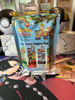 PokeRev Pack Holiday Sealed 6 Pokemon Booster Packs 5+1 Bonus Pack - Image 2