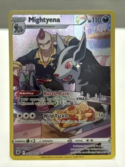 Pokemon TCG Mightyena Sword & Shield - Astral Radiance TG09/TG30 Holo Rare NM - Image 1
