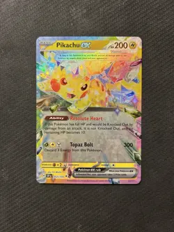 Pokemon TCG Pikachu ex 057/191! NM/Condition! See Description! - Image 1