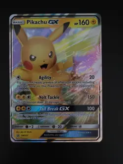 2019 Pokemon SM Black Star Pikachu GX Holo Promo #SM232 - Sun & Moon - NM - Image 2