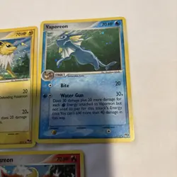 Pokemon POP Series 3 Flareon 2/17 Jolteon 3/17 Vaporeon 6/17 Holo Rare NM/LP - Image 2