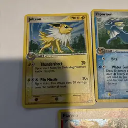 Pokemon POP Series 3 Flareon 2/17 Jolteon 3/17 Vaporeon 6/17 Holo Rare NM/LP - Image 3
