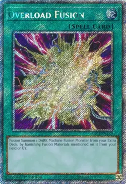 Yugioh! Overload Fusion - RA03-EN169 - Platinum Secret Rare - 1st Edition Near M - Image 1