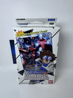 Digimon Card Game - Machine Black Starter Deck New SEALED!!! - Image 1