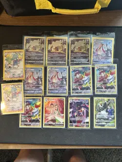 Pokemon SWSH Silver Tempest Trainer Gallery Lot- 14 Cards TG01-02-04-05-06-08-11 - Image 1