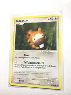 BIDOOF - 54/100 - Stormfront - Pokemon Card - LP - Image 1