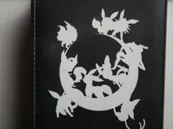 Eevee Pokemon Trading Card Binder Holder Case Album Book 50 Sheets TCG 400-Slot - Image 3