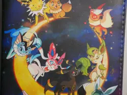 Eevee Pokemon Trading Card Binder Holder Case Album Book 50 Sheets TCG 400-Slot - Image 5