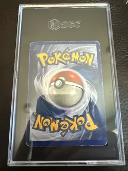 Pokemon TCG Alakazam Base Set Holo Card 1/102 Unlimited Holo Rare - Image 3