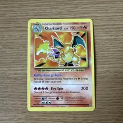Pokemon TCG Charizard Evolutions Card 11/108 Near Mint Condition - Image 1