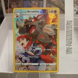 Hisuian Arcanine TG08/TG30 Lost Origin Full Art Ultra Rare Holo Pokemon Card NM - Image 3