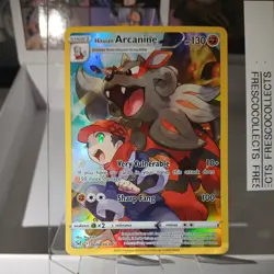 Hisuian Arcanine TG08/TG30 Lost Origin Full Art Ultra Rare Holo Pokemon Card NM - Image 4