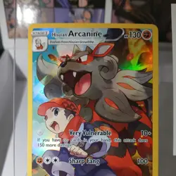 Hisuian Arcanine TG08/TG30 Lost Origin Full Art Ultra Rare Holo Pokemon Card NM - Image 5