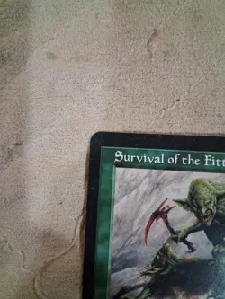 Magic the Gathering Survival of the Fittest Exodus Card Lightly Played Condition - Image 2