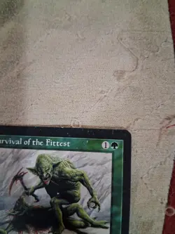 Magic the Gathering Survival of the Fittest Exodus Card Lightly Played Condition - Image 3
