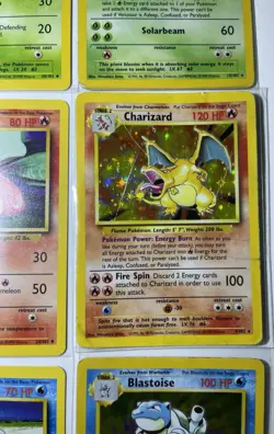 1999 Pokemon Base Set Bundle Trio Charizard Blastoise Venusaur WOTC Cards TCG - Image 5