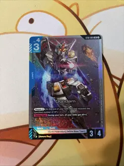 Gundam TCG Card Game Gundam ST01-001 LR Starter Deck RX-78-2 - Image 1