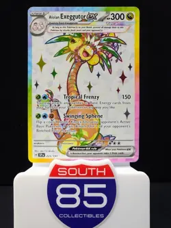 Alolan Exeggutor EX 225/191 Ultra Rare Surging Sparks Pokemon Card TCG NM - Image 1