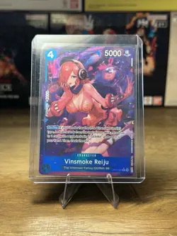 Vinsmoke Reiju OP11-047 Alt Art R A Fist Of Divine Speed One Piece Card Game ENG - Image 3