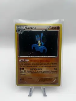 Lucario Legendary Treasures Holo Rare Card 80/113 NM - Image 1