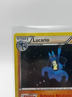 Lucario Legendary Treasures Holo Rare Card 80/113 NM - Image 2