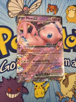 Pokemon TCG Mew EX 151/165 Double Rare Holo Card NM Condition - Image 3