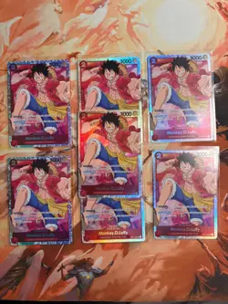 OP01-024 Monkey.D.Luffy SR English One Piece Card Game Romance Dawn - Image 1